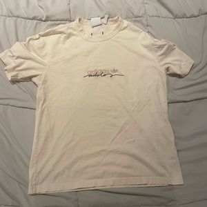 Adidas Originals Light Pink Signature Tee Mens Size S